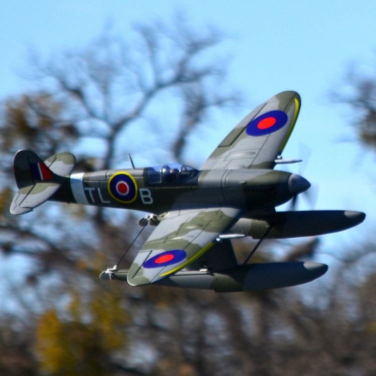 Dynam 1.2m Supermarine Spitfire MK.VB 4S RC Warbird Seaplane w/ Flaps