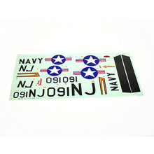 Dynam T-28 Trojan V2 Yellow Decal