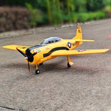 Dynam T-28 Trojan V2 Yellow 4S RC Warbird 1.3m w/ Flaps