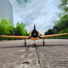 Dynam T-28 Trojan V2 Yellow 4S RC Warbird 1.3m w/ Flaps