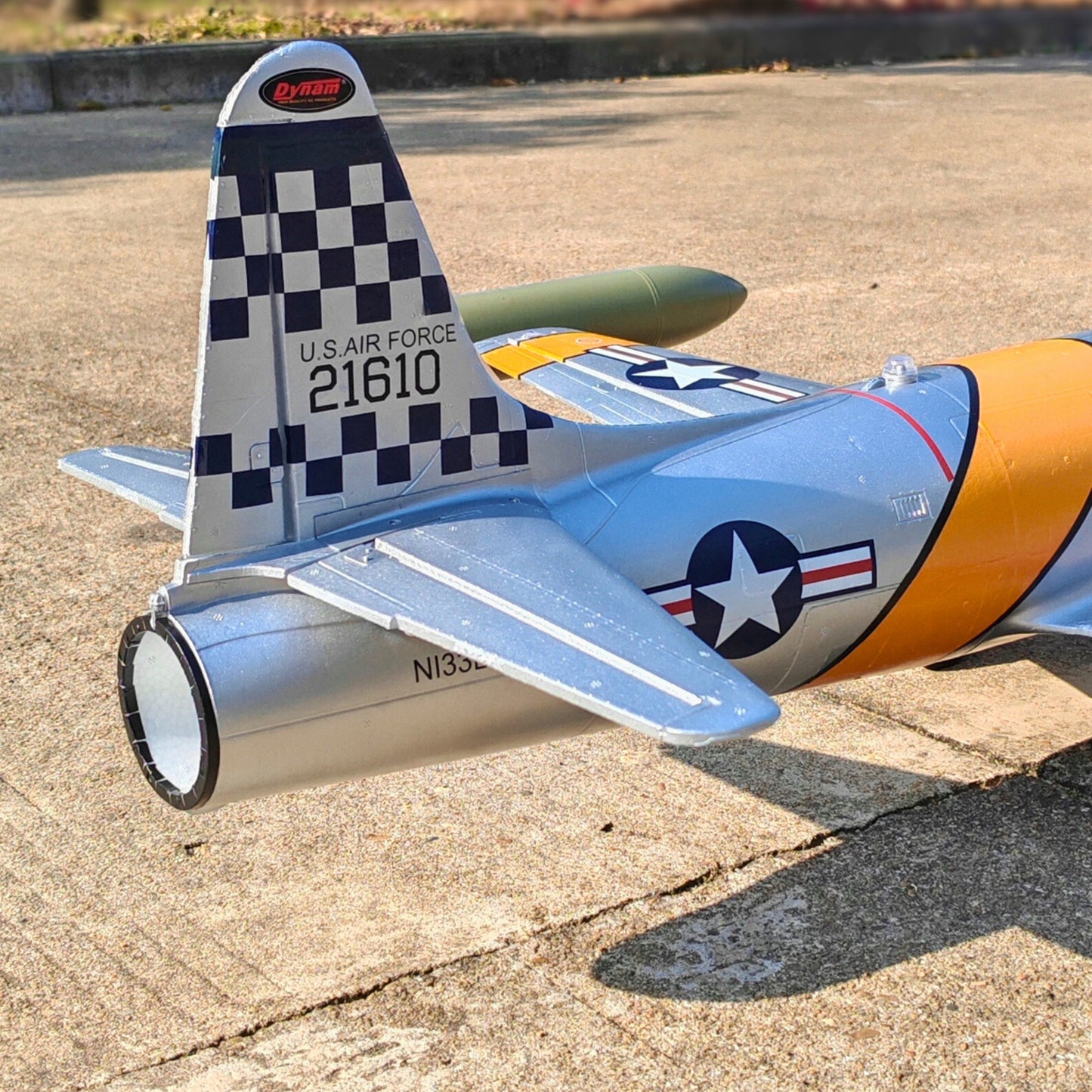 Dynam  RC Jet Trainer T-33 Shooting Star 6S 12-Blade 70mm EDF