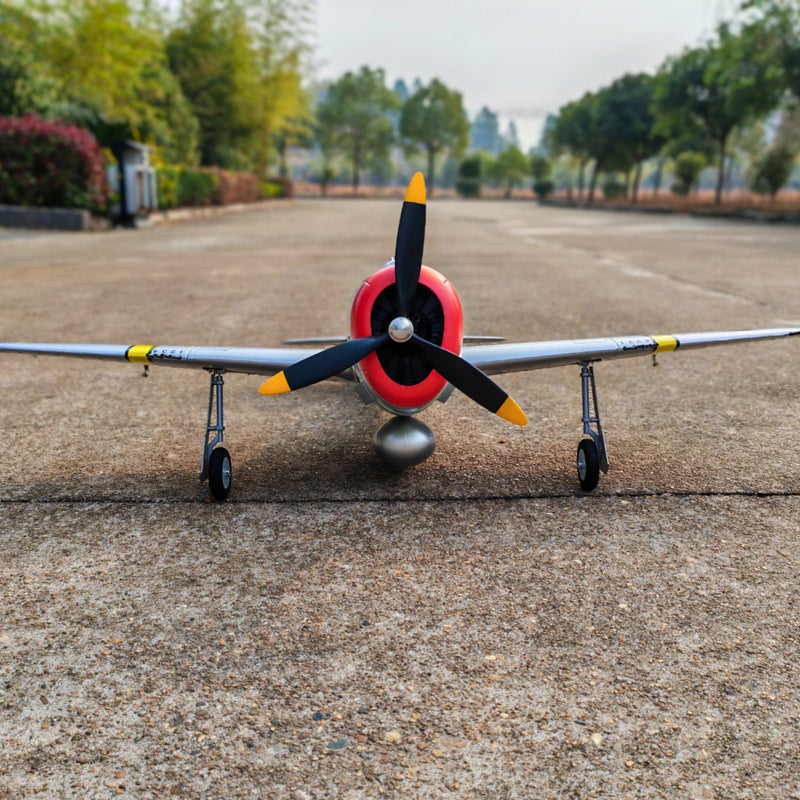 Dynam P-47D Thunderbolt V2 Hun Hunter XVI 4S RC Warbird 1.22m w/ Flaps