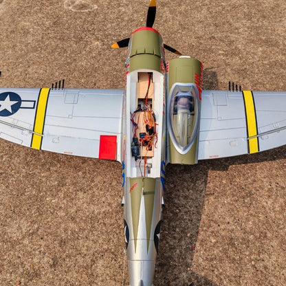 Dynam P-47D Thunderbolt V2 Hun Hunter XVI 4S RC Warbird 1.22m w/ Flaps