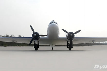 Dynam DC-3 Skybus White RC Warbird 1.5m Wingspan