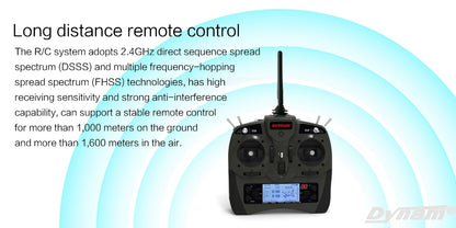 Detrum GAVIN-8C 8CH RC Transmitter w/ SR86A-G GPS Autopilot Telemetry Receiver