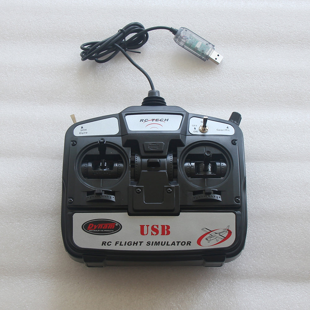 Detrum 6CH USB RC Plane Flight Simulator