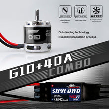 TomCat G10 3514-1150KV motor med Skylord 40A ESC-kombinationssæt