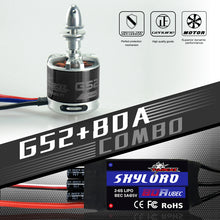 TomCat G52 5025-590KV motor med Skylord 80A ESC-kombinationssæt