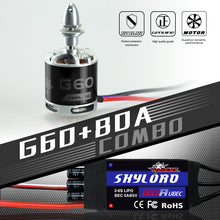 TomCat G60 5030-420KV motor med Skylord 80A ESC-kombinationssæt