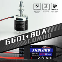 TomCat G601 5030-400KV motor med Skylord 80A ESC-kombinationssæt