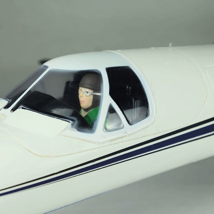 🌟🎉  Upgraded! Pre-Order Dynam Cessna 550 Turbo Jet V3 White 4S Twin 64mm RC EDF Jet w/ Flaps